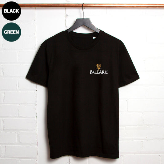 Crest Balearic Harp - Tshirt - Black or Green